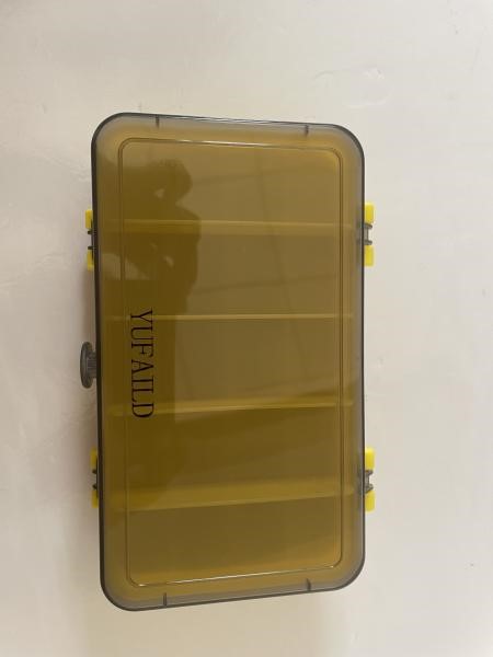 YUFAILD Tackle Box Fishing Box Organizer Double Sided Lure Box Clear Tackle  Box Organizers and Storage (yellow) – INPANI